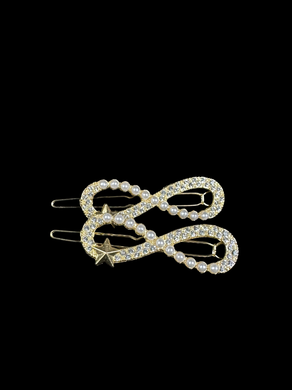 22 Infinity Pearl & Star Hair Pins