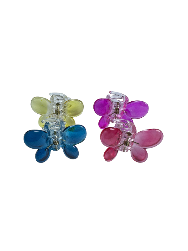 57 Pack Of Mini Butterfly Hair Catchers
