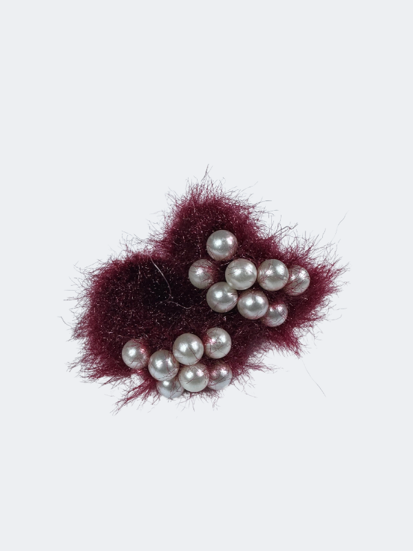 86 Pearl Fuzzy Scrunchies - Image 7
