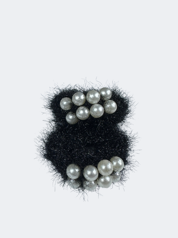 88 Pearl Fuzzy Scrunchies - Image 9