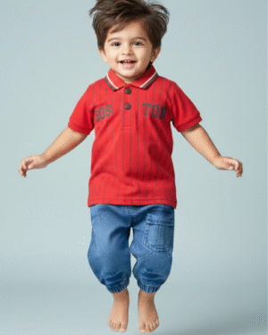 boston polo & denim set