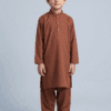 rust shalwar kameez