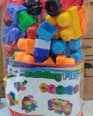 54 piece building blocks play set